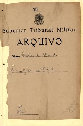 Cópias das Atas das Sessões do CSJM da FEB - 1944 a 1946