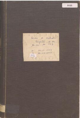 Livro de Registro de Sentenças da 2ª Auditoria da 1ª DIE (FEB)