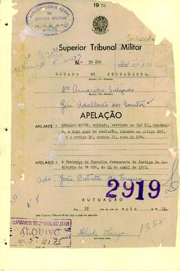 Apelação n. 39.279/1972