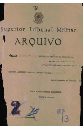 Autos do Processo n. 17/1945/FEB (1ªAUD1ªDIE)