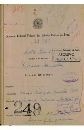 Habeas Corpus n. 25.475/1954