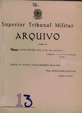 Autos do Inquérito Policial Militar n. 20/1945/FEB (1ªAUD1ªDIE)