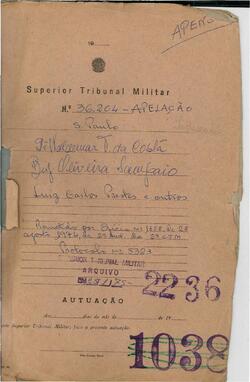 Apelação n. 36.204/1969 - Apenso 4C