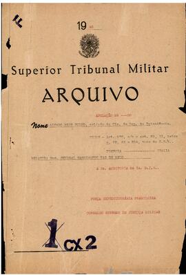 Autos da Apelação n. 20/1945/FEB