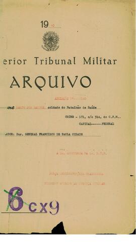 Autos da Apelação n. 100/1945/FEB