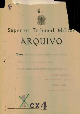 Autos de Execução de Sentença n. 19/1945/FEB (1ªAUD1ªDIE)