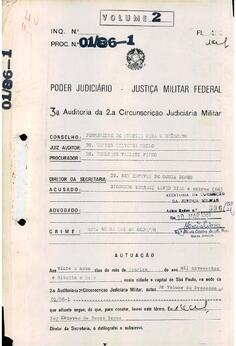Processo n. 01/86-1 - Volume 2