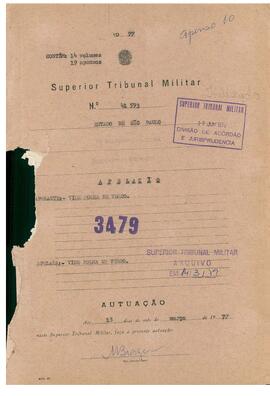Apelação n. 41.593/1977 - Apenso 10