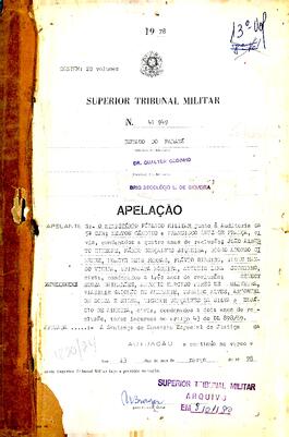 Apelação n. 41.949/1978 - Volume 13