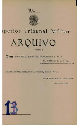 Autos do Processo n. 8/1944/FEB (2ªAUD1ªDIE)