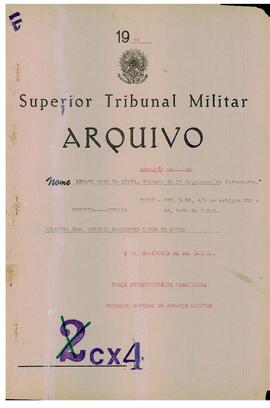 Execução de Sentença n. 27/1945/FEB (1ªAUD1ªDIE)