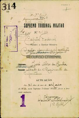Habeas Corpus Nº 14/1926