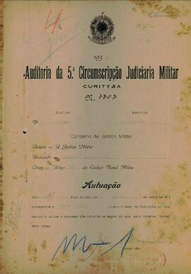 Autos da Ação Penal n. 7.707/1932
