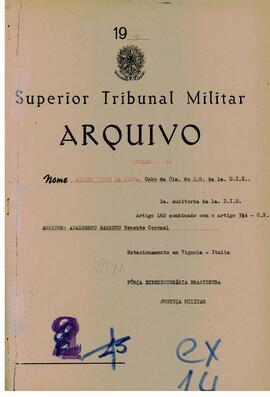 Autos do Processo n. 54/1945/FEB (1ªAUD1ªDIE)