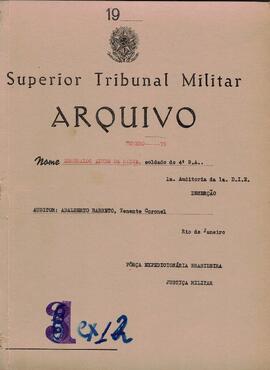 Autos do Processo de Deserção n. 79/1945/FEB (1ªAUD1ªDIE)