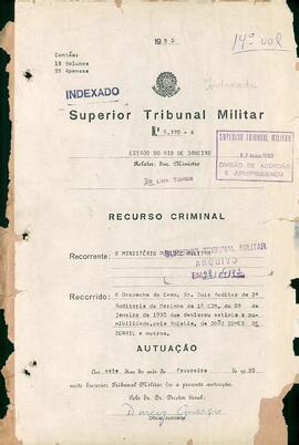 Apelação n. 37.726/1970 - Volume 14