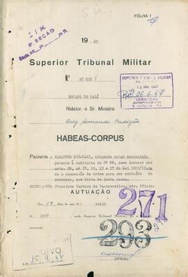 Habeas Corpus Nº 28.828/1967