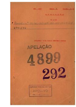 Apelação n. 4.899/1937 - Série C - Volume 3