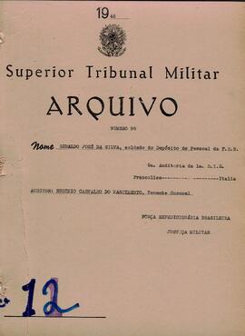 Autos do Processo de Deserção n. 96/1945/FEB (2ªAUD1ªDIE)