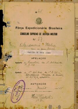 Autos da Apelação n. 57/1945/FEB