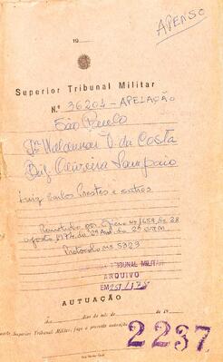 Apelação n. 36.204/1969 - Apenso 1C