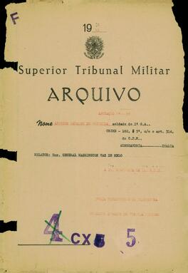 Autos da Apelação n. 55/1945/FEB