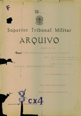 Autos de Apelação n. 38/1945/FEB