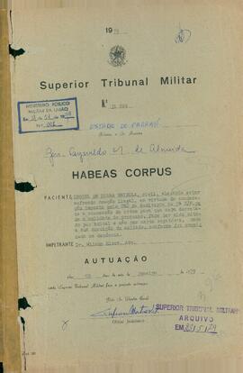 Habeas Corpus n. 31.769/1979