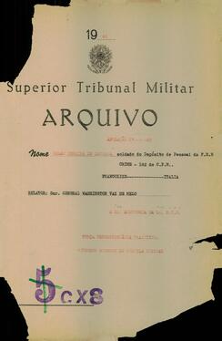 Autos da Apelação n. 83/1945/FEB