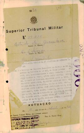Apelação n. 39.236/1972 - IPM 709 - Volume 26