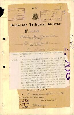 Apelação n. 39.236/1972 - IPM 709 - Volume 51