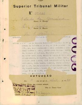 Apelação n. 39.236/1972 - IPM 709 - Volume 59