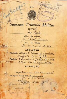 Apelação n. 4.837/1937 Vol. 1