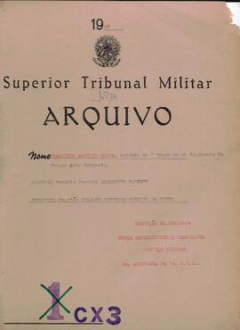Execução de Sentença n. 13/1945/FEB (1ªAUD1ªDIE)
