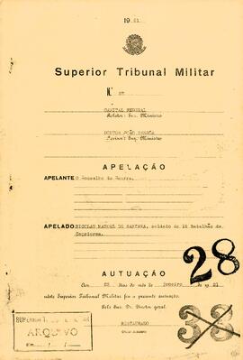 Apelação n. 87/1921
