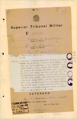 Apelação n. 39.236/1972 - IPM 709 - Volume 22