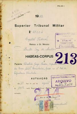 Habeas Corpus n. 25.004/1952