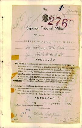 Apelação n. 38.744/1971 - Apenso 1