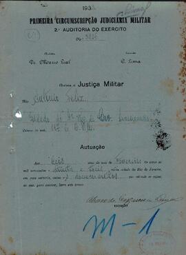 Autos da Ação Penal n. 3.206/1933