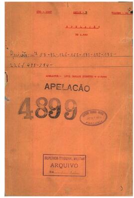 Apelação n. 4.899/1937 - Série B - Volume 6