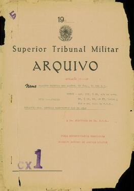 Autos da Apelação n. 12/1945/FEB