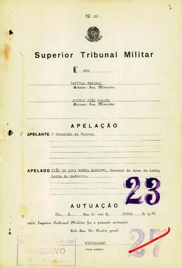 Apelação n. 399/1920