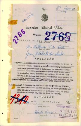 Apelação n. 38.744/1971 - Apenso 3