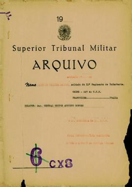 Autos da Apelação n. 85/1945/FEB