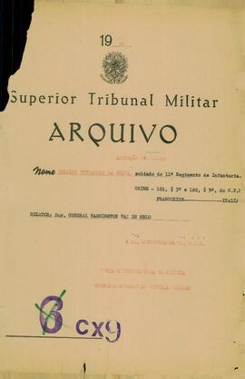 Autos da Apelação n. 99/1945/FEB