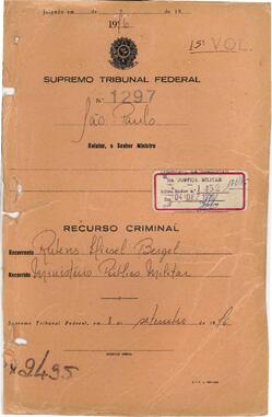 Autos findos n. 1.452/1979 - Volume 15