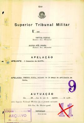 Apelação n. 238/1919