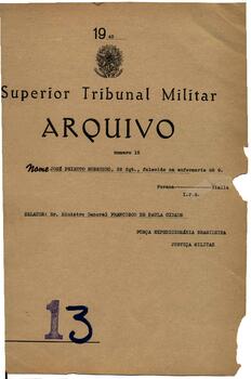 Autos do Inquérito Policial Militar n. 15/1945/FEB (2ªAUD1ªDIE)