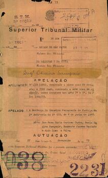 Apelação n. 36.204/1969 - 1A