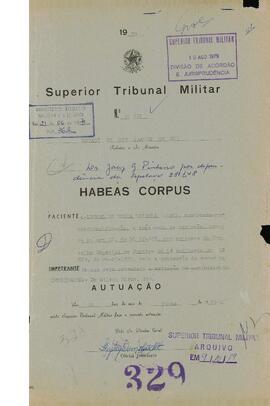 Habeas Corpus n. 31.852/1979